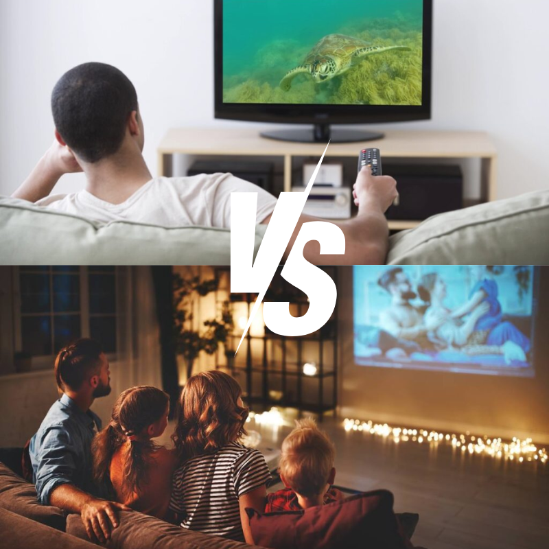 Why Choose a Projector Over a TV? Here's Why You'll Never Go Back